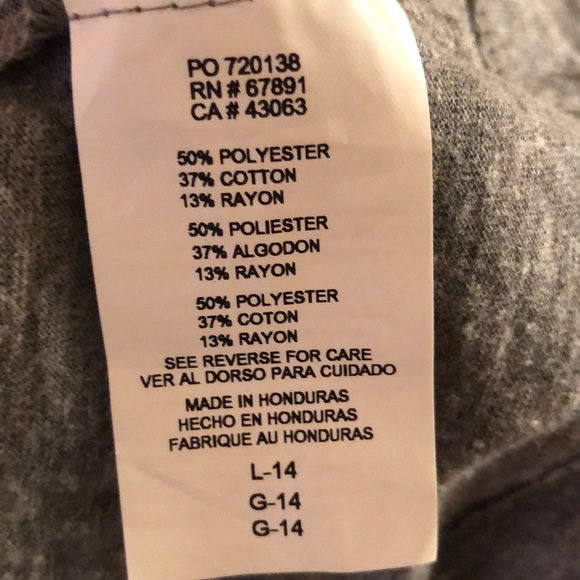 Kids Wisconsin Badgers T-shirt, Size Large (14) - Picture 3 of 4